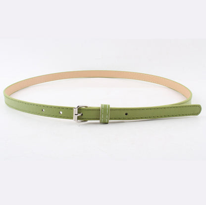 Tess thin belt worn