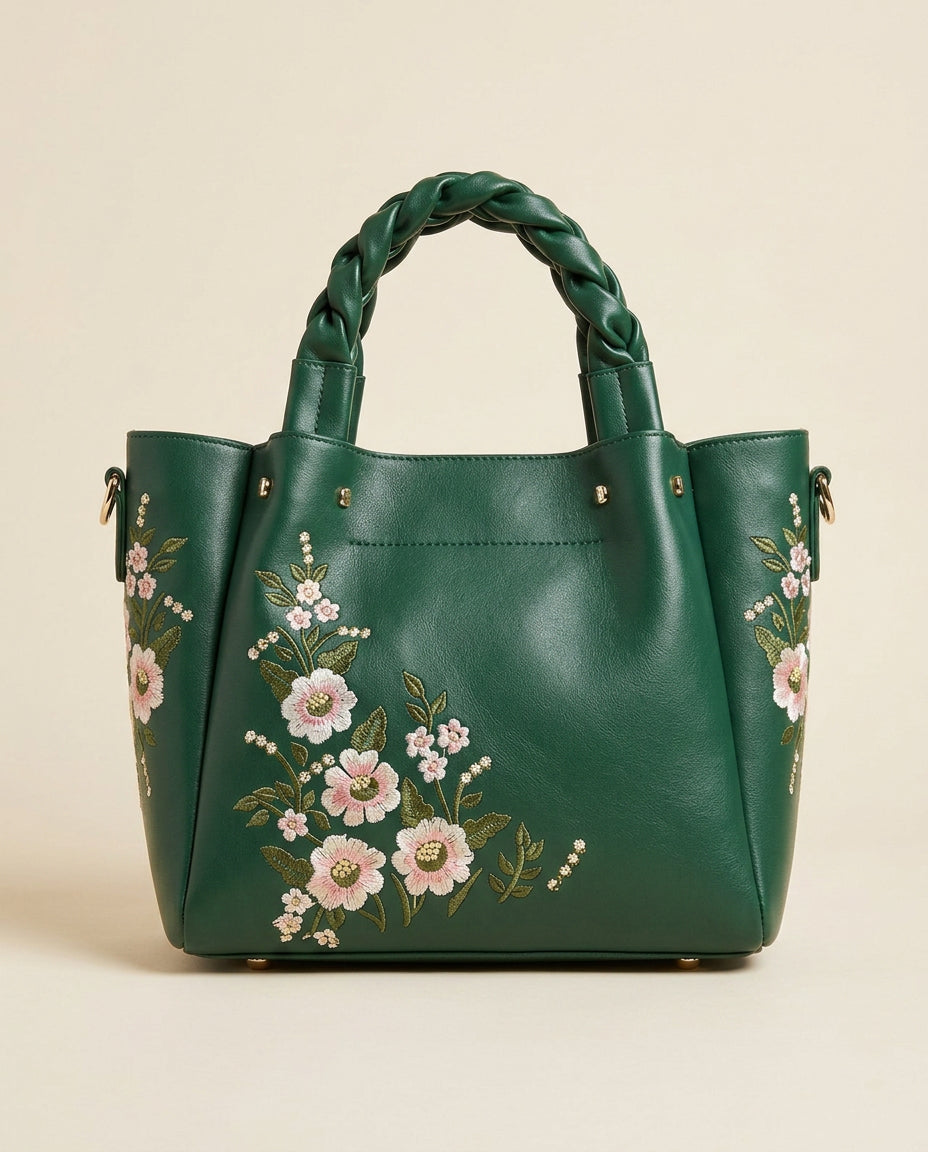 Winnie Everyday Tote in green