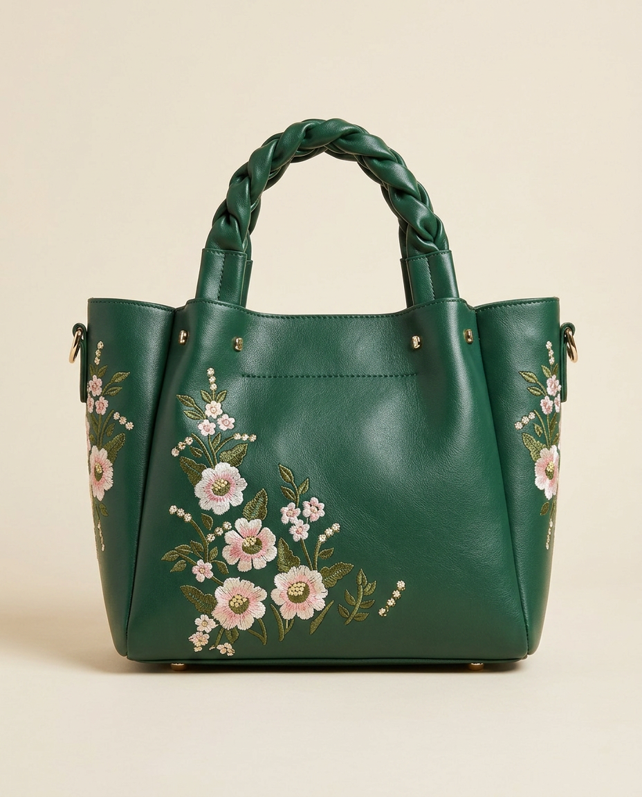Winnie Everyday Tote in green