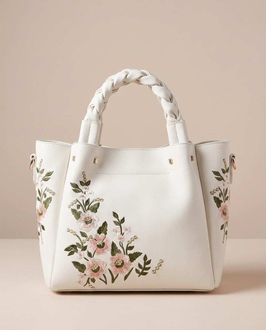 Winnie Everyday Tote in white