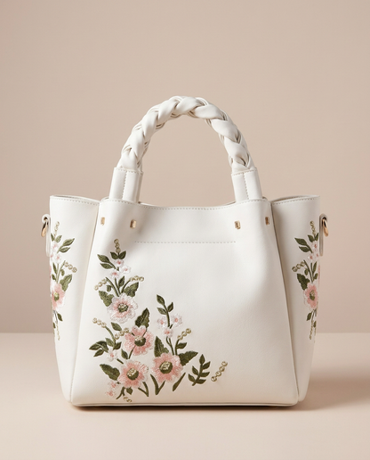 Winnie Everyday Tote in white