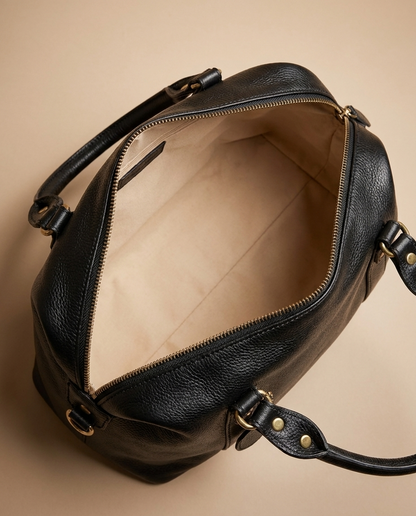 Nova Rivet Boston Bag interior - Lia Dora