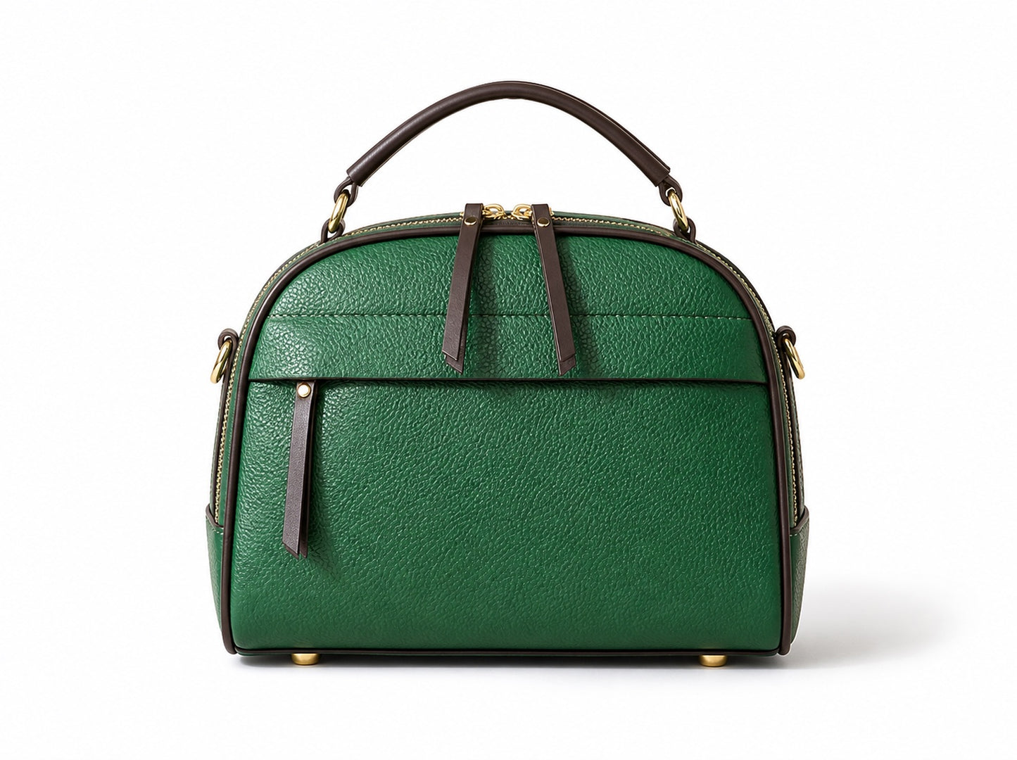 Juno top handle crossbody bag in Green